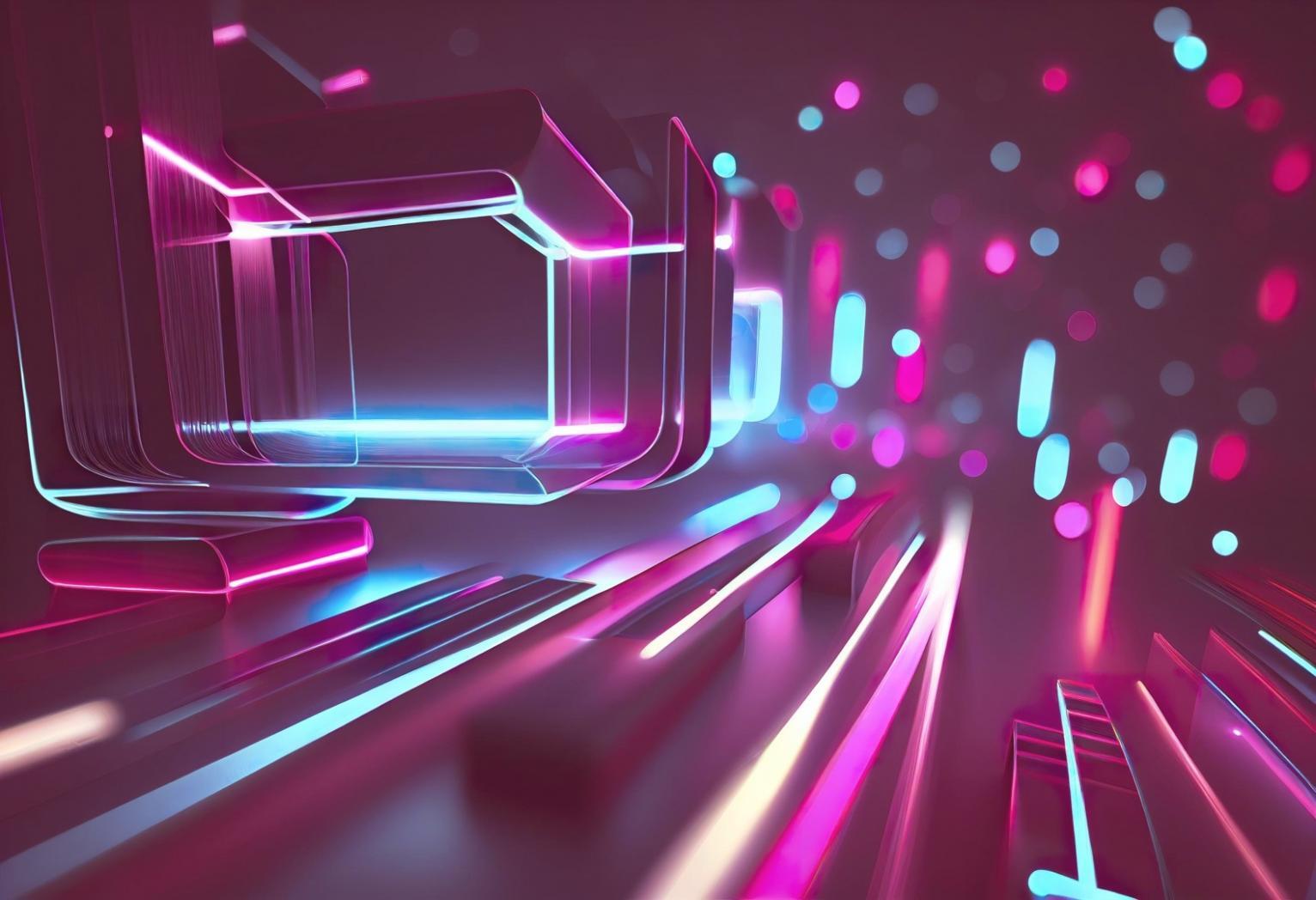 Studierende arbeiten gemeinsam an digitalen Projekten in modernem Lernraum